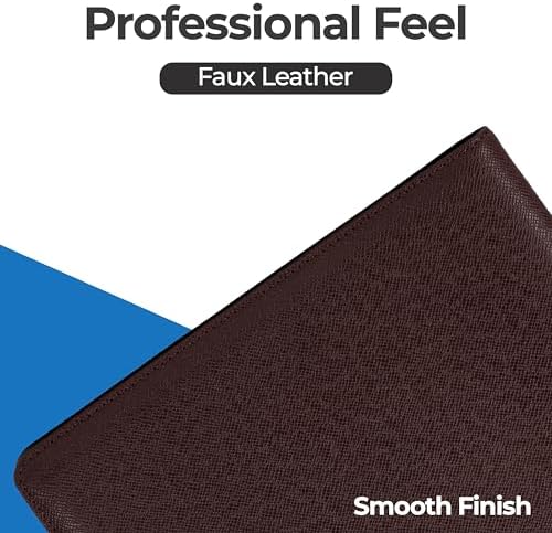 Case-it Business Padfolio | Letter Size | PAD-14 Brown - Image 5