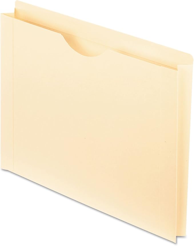 Pendaflex File Jackets, Letter Size, Manila, Reinforced Straight-Cut Tabs with Thumb Cut, 50 per Box (22150) - Image 3