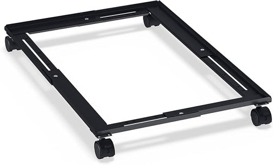 Staples Vertical File Caddy for Letter/Legal Files, Letter/Legal Compatible, Black, 2 Pack by Staples