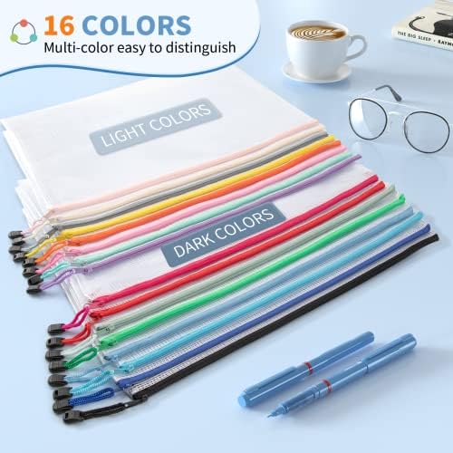 Umriox Zipper Pouch Bundle (32PCS 16.9x12.4 in & 32PCS 13.0x9.0 in) - Image 2