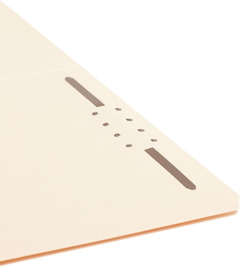 Smead Fastener File Folder, 1 Fastener, Reinforced Straight-Cut Tab, Legal Size, Manila, 50 per Box (19510) - Image 7