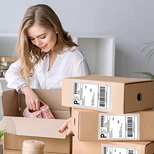 RyhamPaper Packing List Envelopes, Clear 6” x 9” Self Adhesive Shipping Labels Envelope Pouches (200 PCS) - Image 7