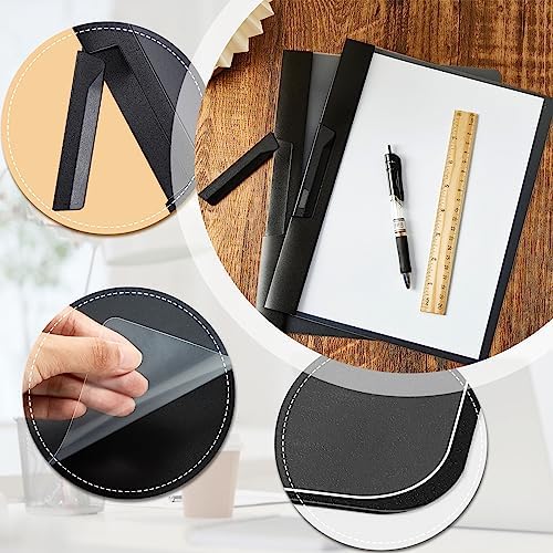 Maitys 1 Pack Clear Report Covers with Clip, Black - Image 5