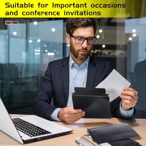 Affrolling 500 Pcs 6.5 x 4.5 Inch Rigid Photo Mailers Cardboard, Black - Image 4