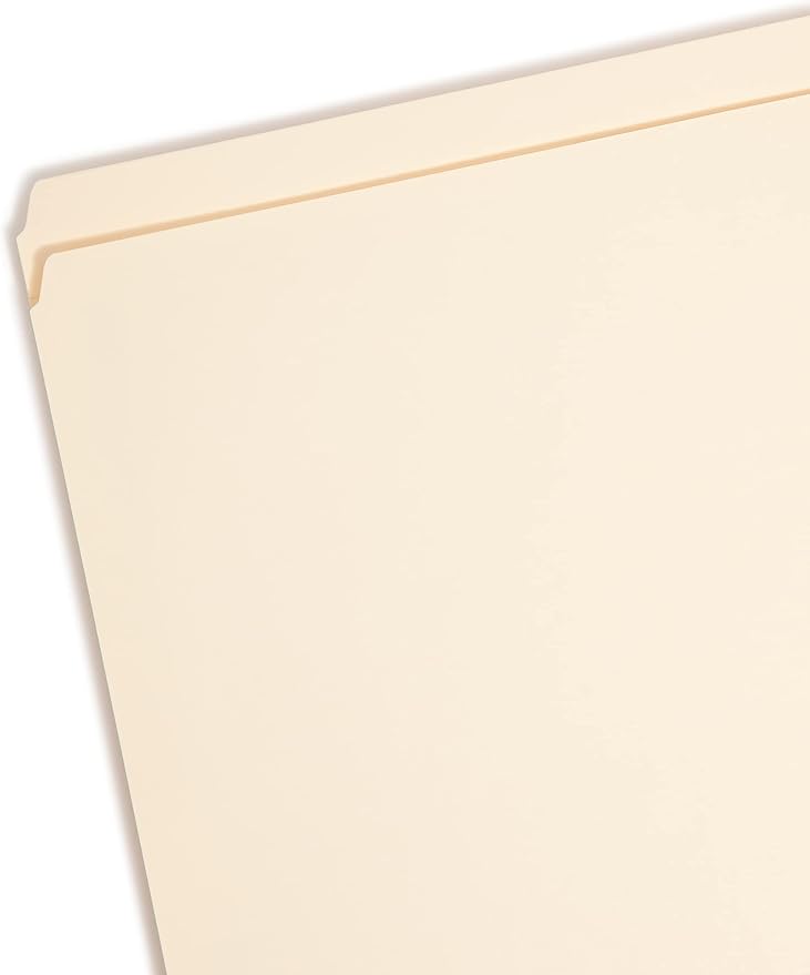 Smead Fastener File Folder, 1 Fastener, Reinforced Straight-Cut Tab, Legal Size, Manila, 50 per Box (19510) - Image 4
