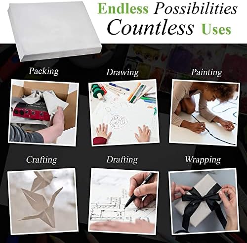 Large Packing Paper Sheets for Moving 31in x 21.5 in, 100 Sheets Newsprint Packing Paper for Moving Supplies, Shipping, Wrapping and Box Filler 4.3Lbs - Image 6