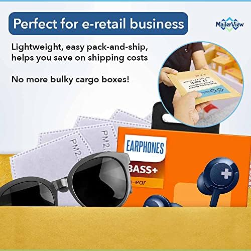 Kraft Bubble Mailers 9.5x14.5, Self Seal Padded Envelopes #4, 100 Pack - Image 6
