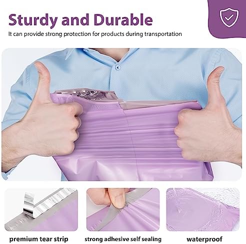 Fuxury Large Poly Mailers 24x24" 300 Pcs, Bulk Shipping Bags for Clothing - Image 6