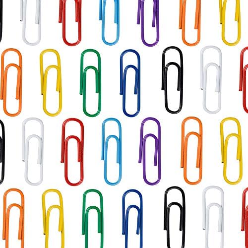JAM PAPER Colorful Standard Paper Clips - Regular 1 Inch - Assorted Paperclips - 100 Clips per Color - Image 4