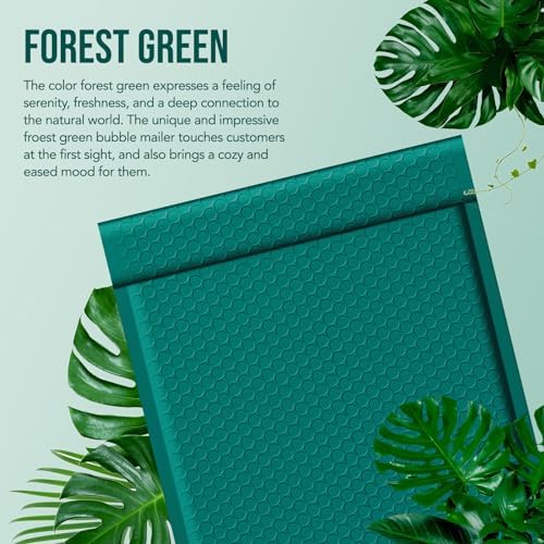 Fuxury Large Bubble Mailers 10.5x16" 40Pack Gift Wrap Padded Envelopes - Image 2
