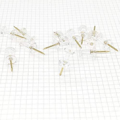 Gold Paper Binder Clips Push Pins Sets Desk Accessories for Office School Home Supplies - Image 5