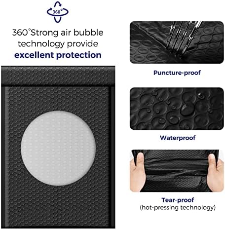 Fuxury Bubble Mailers 10.5x16 Inch 40 Pack Self Seal Padded Envelopes - Image 3