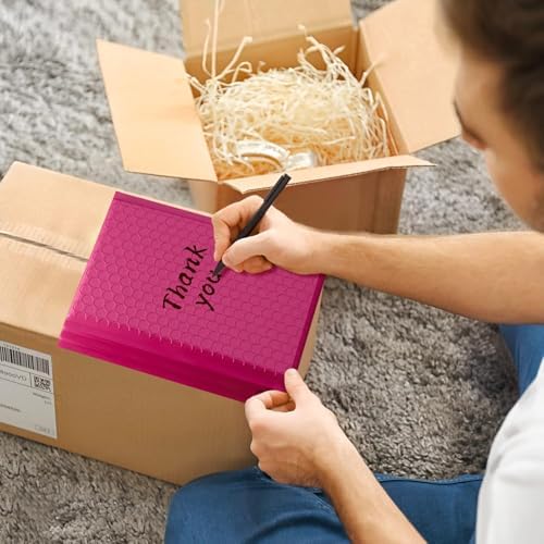 Metronic 1000 Pack Bubble Mailers 6x10 Inch Hot Pink Padded Envelopes - Image 7