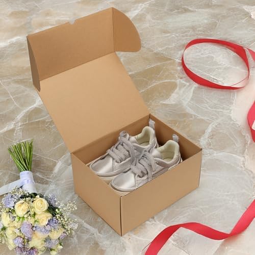 HORLIMER 12x9x6 inches Shipping Boxes Set of 15, Brown Corrugated Cardboard Box for Mailing, Packaging, Small Business - Image 5