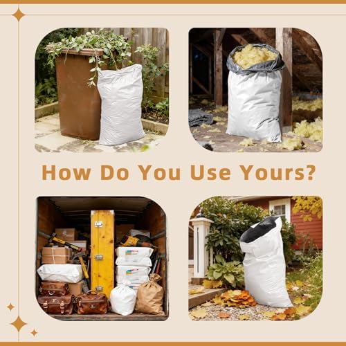 Fuxury Extra Large Poly Mailers 24x36" 5 Pcs, XXL Jumbo Shipping Bags,White - Image 5