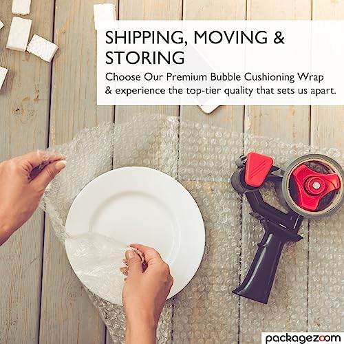 12 inch x 30 ft Bubble Cushioning Wrap, Perforated Every 12" Protective Packing Moving & Shipping Supplies for Boxes & Fragile Items (Pack of 2) - Image 3
