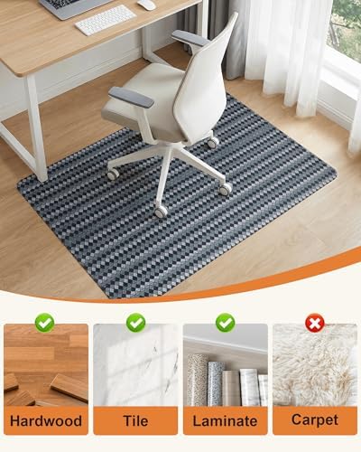 Carvapet 36x48 Office Chair Mat for Carpet Hardwood Floor Protector Rug - Image 4