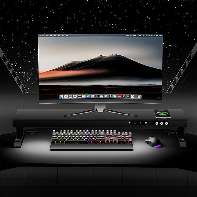 Computer monitor stand (Electric adjustable height, Fast charging version 800) - Image 4