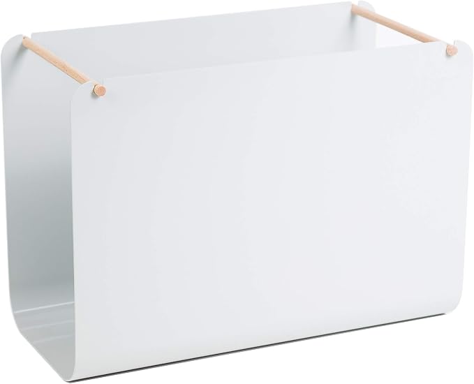U Brands Metal Hanging File Organizer, Letter Size, Desktop Accessory, Arc Collection, Grey by UBrands
