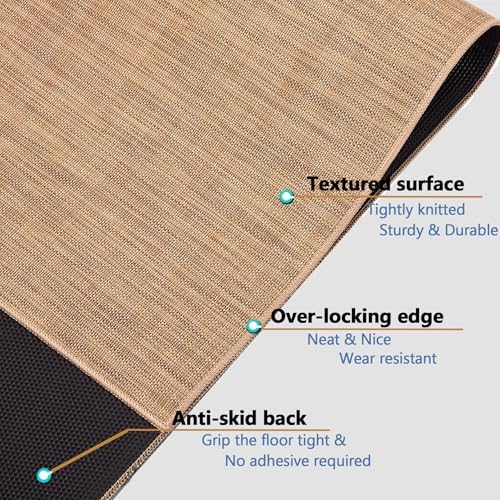 LargeOffice Chair Mat for Hardwood Floor Under Desk Rolling Chair - Image 3