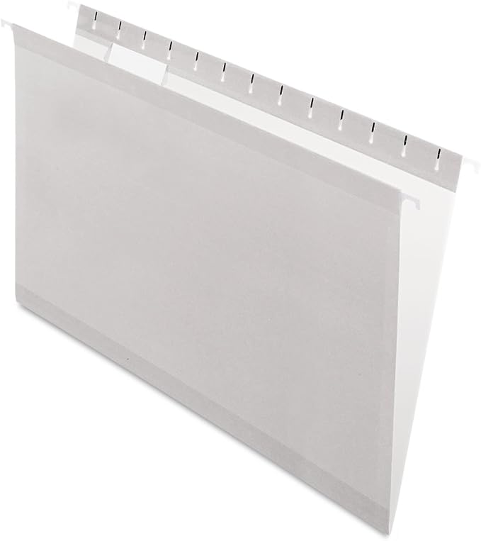 Pendaflex Recycled Hanging Folders,Gray, Legal by TOPSProducts