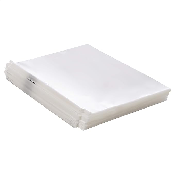 Amazon Basics Sheet Protectors for 3 Ring Binder, Heavyweight, Polypropylene, Top Loading, Letter Size, 8.5 x 11 Inch, 200-Pack, Clear by AmazonBasics