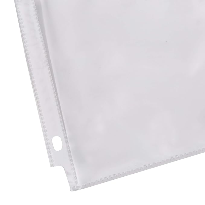 Amazon Basics Sheet Protectors for 3 Ring Binder, Top Loading, Clear Plastic, 1200-Pack - Image 5