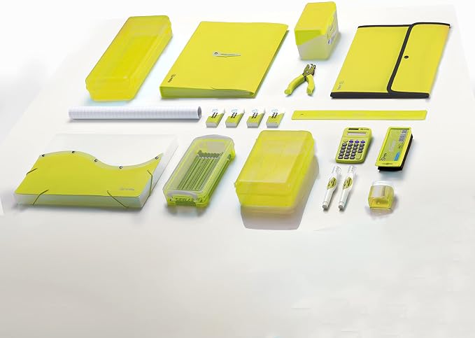 Enday Index Card Box Green 3x5 Index Card Holder, Index Card Organizer, Flash Card Holder, Holds 250 Cards. - Image 7