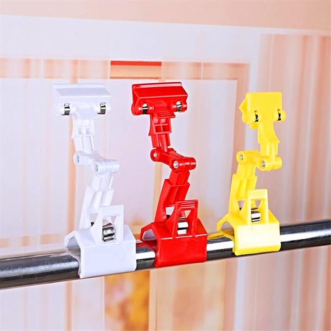 Paper Holder for Typing,Clip Copy Holder for Computer Monitor,Document Desk Clamp, Pack of 2 (White) - Image 2