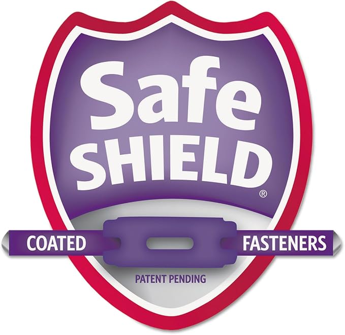 Smead Pressboard Classification File Folder with SafeSHIELD Fasteners, 1 Divider, 2" Expansion, Letter Size, Gray/Green, 10 per Box (13776) - Image 3