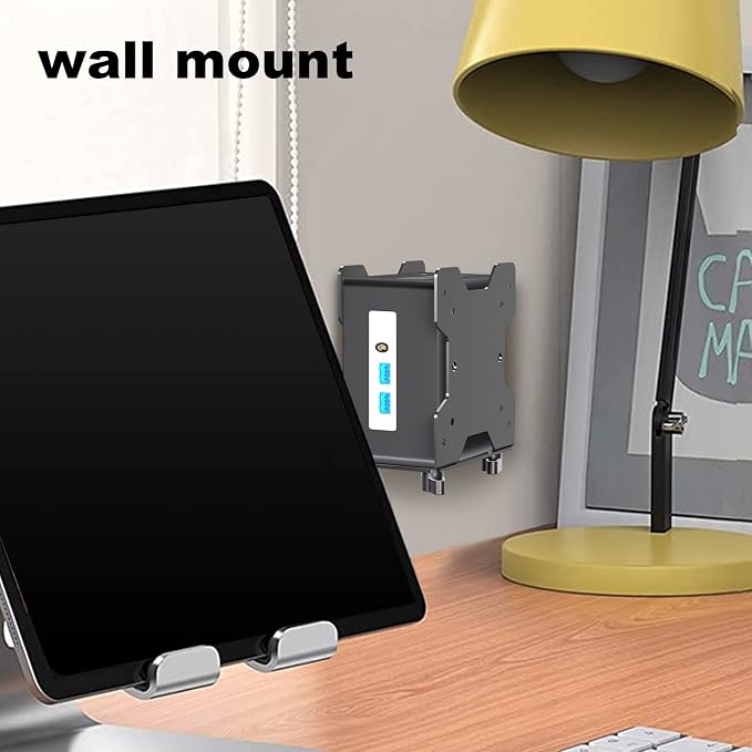 Pholiten Adjustable Thin Client Mini PC Mount Bracket,CPU VESA Under Desk and Monitor Arm Computer Holder | CPU VESA Under Desk and Monitor Arm, Computer Holder - Image 6