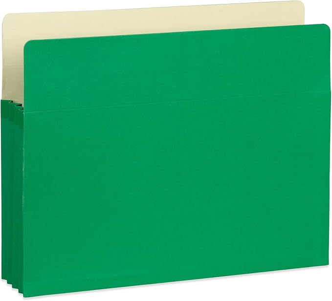 Blue Summit 10 Expanding File Pockets, Accordion File Folders Letter Size, 3.5” Expandable Pockets, Assorted Colors (Pack of 2) - Image 9
