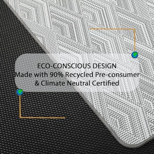 Chair Mat for Hardwood & Tile Floor, 47" x 52" Heavy Duty Office Chair Mat for Rolling Chairs Easy Glide, Anti Slip, Non-Curve, Floor Protector for Home Office - Image 4