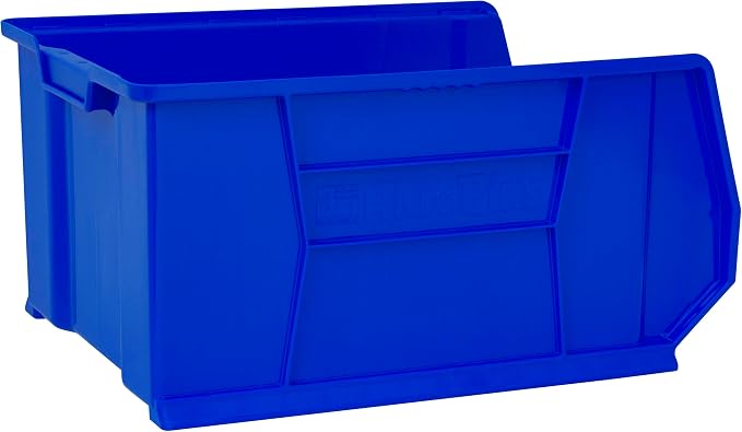 Akro-Mils 30289 Super-Size AkroBins Plastic Storage Bins, Space-Saving Stackable Bins for Garage, Classroom, Warehouse Organization, 24" L x 18" W x 12" H, Blue, 1-Pack - Image 9