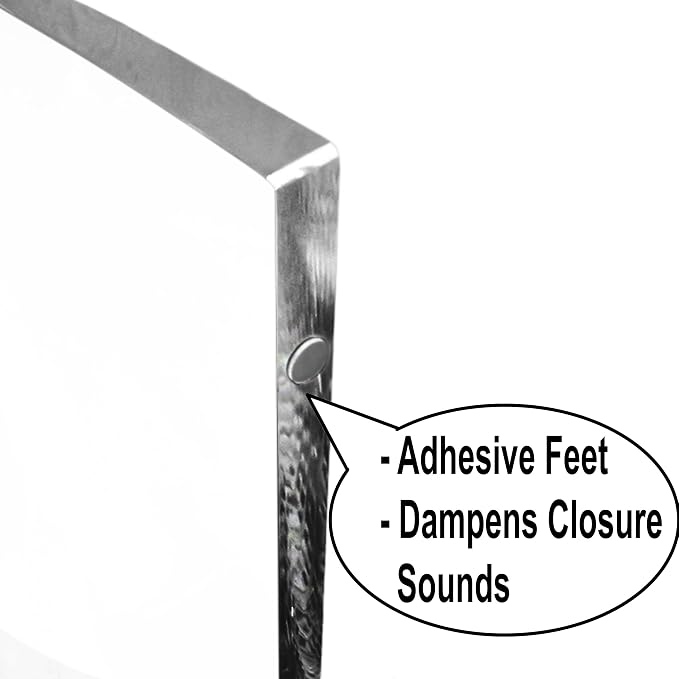 AMT Acrylic Laptop Monitor Stand & Computer Riser with Cat Keyboard Protector, Space-Saving Design, Extra Storage, Clear Shelf - Ideal for Monitors, Laptops, Printers, Desktop Decor - Image 8