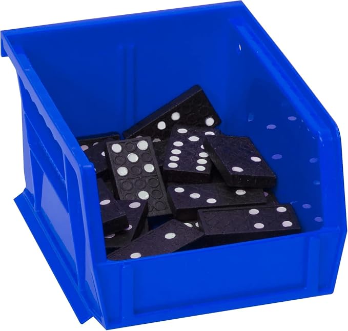 Akro-Mils 30210 AkroBins Plastic Storage Bins, 5"x4"x3", Blue, 24-Pack | Space-Saving Stackable Bins for Garage, Pantry, Craft Organization - Image 13