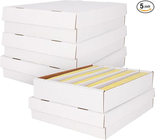 BCW Super Monster 5 Row Trading Card Storage Box - 5ct | Holds 5000 Standard Trading Cards & 7000 Gaming Cards | Card Storage Box for Basketball, Football, MTG, Pokemon by BCW