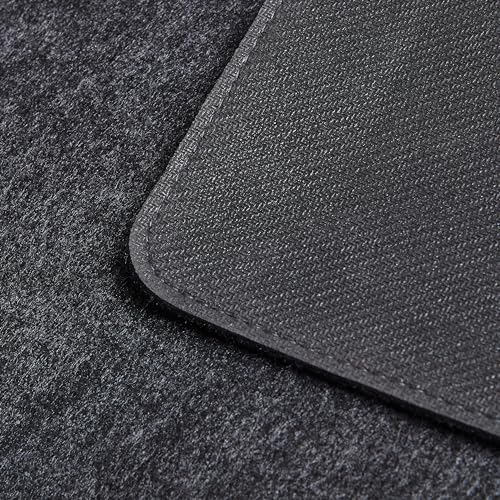 Premium Felt Desk Mat | Large 15.75" x 36" | Multifunctional Desk Pad for Home Office | Dark Gray - Image 6