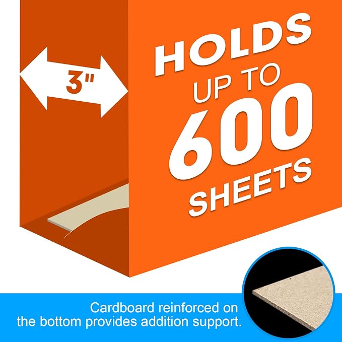 Extra Capacity Hanging File Folders, RAZCC 60 Pack Letter Size Reinforced Hanging Folders with Heavy Duty 3 Inch Expansion for Bulky Files, Filing Cabinet, Adjustable Tabs, Assorted Colors - Image 3