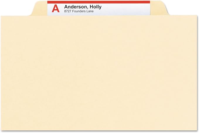 Smead Classification File Folder, 1 Divider, 2" Expansion, 2/5-Cut Tab, Legal Size, Manila, 10 per Box (18700) - Image 6