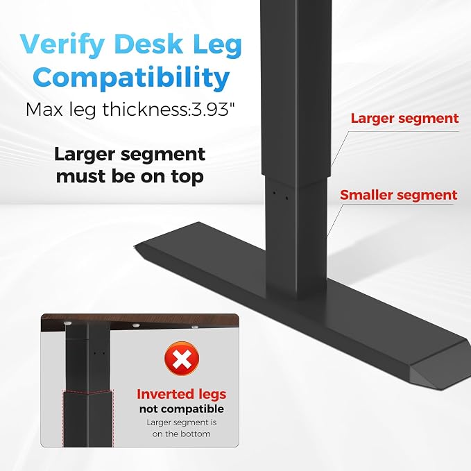 Suptek Clamp-on Desk or Desk Leg PC Mount,Adjustable Height and Width,CPU Under Desk Table Beam PC Mount Bracket Computer Tower Wall and Under Counter Holder - Image 9