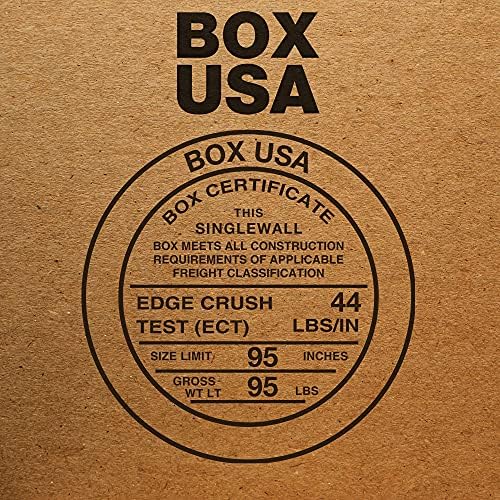 Box USA Moving Boxes, 14"L x 4"W x 68"H 10-Pack Large Side Loading Corrugated Cardboard Box for Packing, Shipping and Storage - Image 6