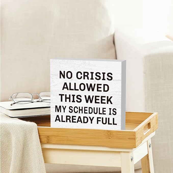 Funny Bosses Day Gifts for Women Men, Boss Gifts for Women Manager Supervisor Leader Lady Famale Male, Funny Office Desk Decor 5 x 5 inch