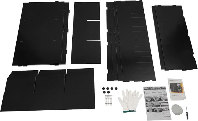 48 Slot Mail Sorter Organizer PVC File Organizer with Removable Shelves | 48 Individual Compartments, Top Storage Platform, 110 Lbs Load Capacity, Easy Assembly with Gloves Included - Image 6