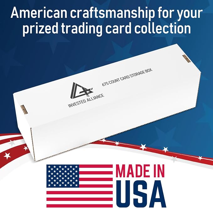 Premium Trading Card Box Storage For Sports, Baseball, Football, Basketball, MTG & TCG Collector | Baseball Card Storage Boxes & Organizer For Magic Sorter Bulk. Sports Holder For Collection. - Image 8