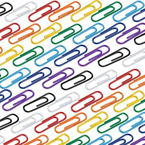 JAM PAPER Colorful Standard Paper Clips - Regular 1 Inch - Assorted Paperclips - 100 Clips per Color - Image 3
