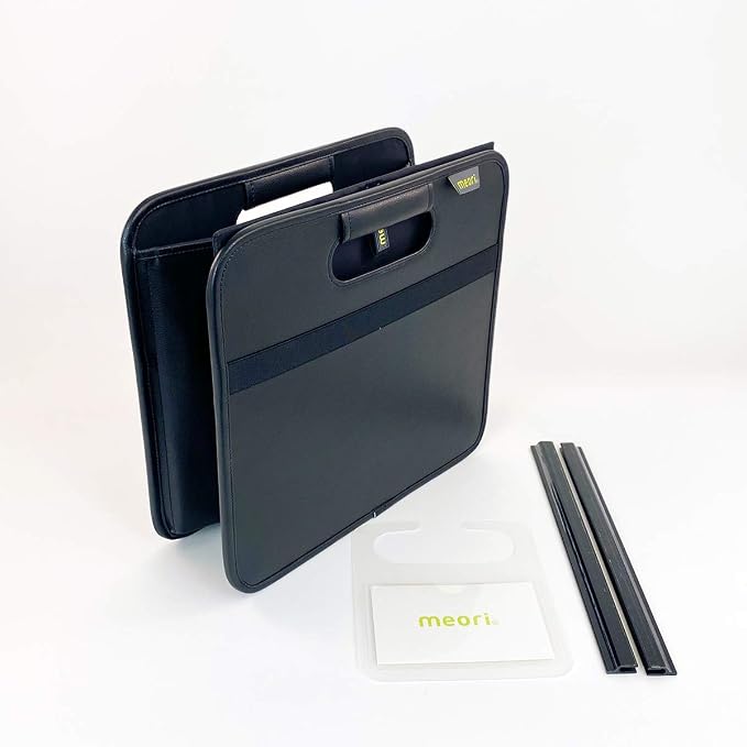 meori Foldable Storage File Box w/ Hanging Rails Rewritable Label Fabric … - Image 3