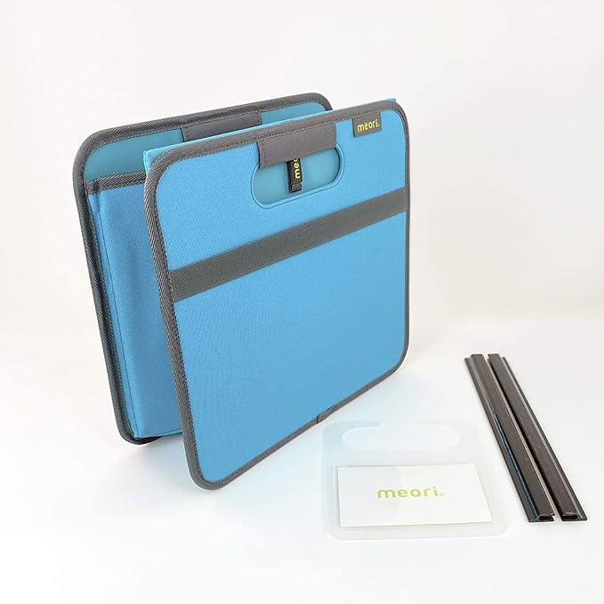 meori Foldable Storage File Box w/ Hanging Rails Rewritable Label Fabric … - Image 3
