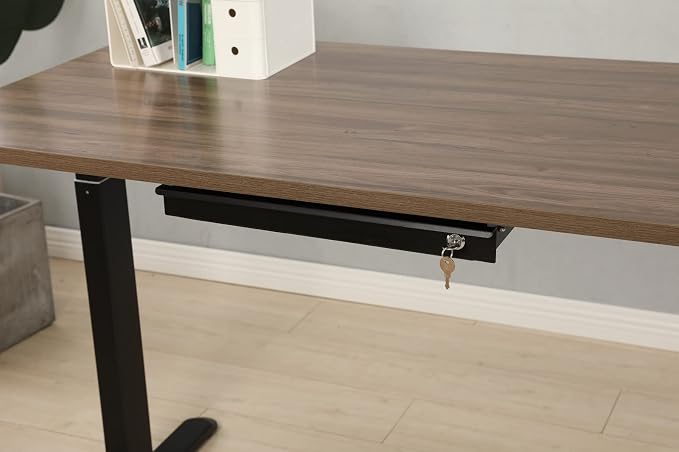 Pull-Out Desk Drawer - Office Storage Organizer Mounts Easily, Space-Saving Slide-Out drawer for Under Desk (24.4 in Internal Width) - Image 3
