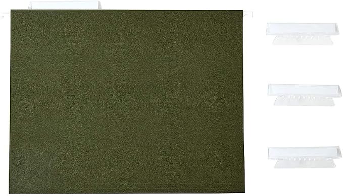 Staples Hanging File Folders, Letter Size, 3‑Tab, Durable Everyday Filing – 25/Box - Image 3